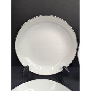 Royal M by Mitashoten Platinum Knight M109 Coupe Serving Bowl 7 3/4" Set of 4